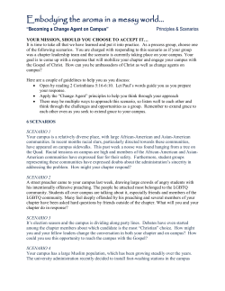 rDR - Thursday 10.00a - Process Groups 6 Scenarios HANDOUT