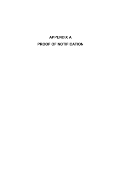 appendix a proof of notification