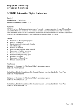 Interactive Digital Animation