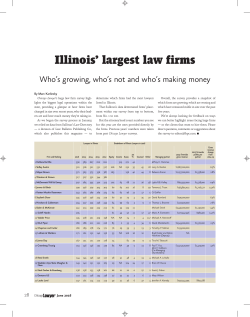 I llinoi s` largest law firms