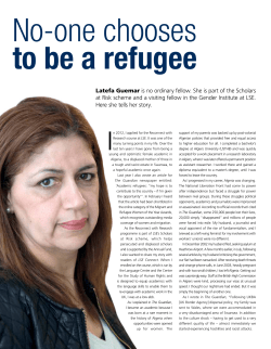 No One Chooses Refugee
