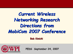 Performance Enhancement of TFRC in Wireless Networks