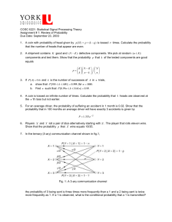 COSC 3213: Computer Networks