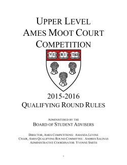 2015 Q-Round Rules- FINAL - HLS Orgs