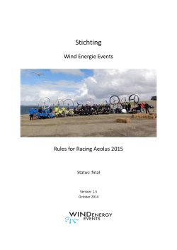 Stichting - Racing Aeolus