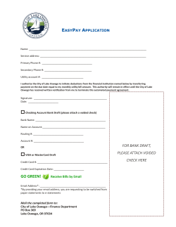 FOR BANK DRAFT, PLEASE ATTACH VOIDED CHECK HERE