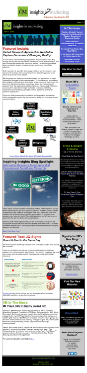 Featured Insight: Inspiring Insights Blog Spotlight: Featured Tool: 2Q
