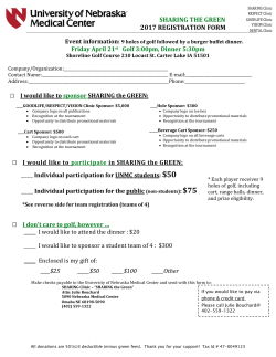 sharing the green 2017 registration form