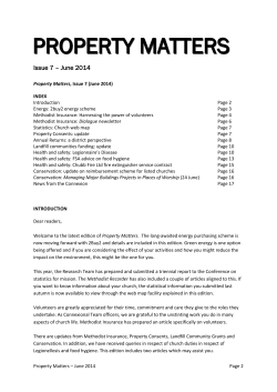 Issue 7 &ndash; June 2014 - The Methodist Church in Britain