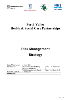 Risk Management Strategy