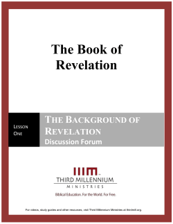 The Book of Revelation - Discussion Forum
