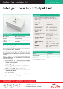 Intelligent Twin Input/Output Unit