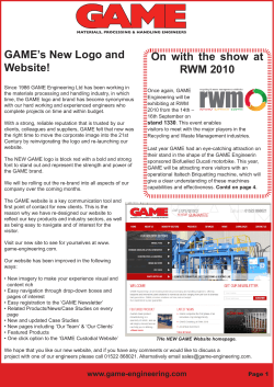 GAME`s New Logo and Website! On with the show at RWM 2010