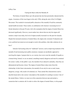 to Advocacy Final Draft