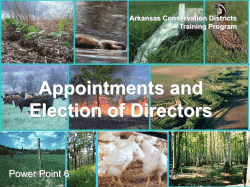 ANRC District Directors