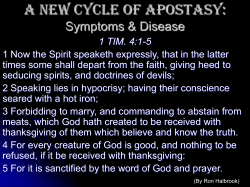 ppt - Revelation And Creation