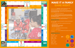 make it a family game night - Metropolitan YMCA of the Oranges