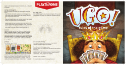 rules of the game - World of Board Games