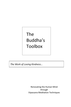 PART ONE &ndash; The Mind