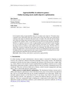 Approachability in unknown games: Online learning meets multi
