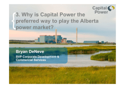 3. Why is Capital Power the preferred way to play the Alberta power