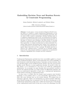 Embedding Decision Trees and Random Forests in