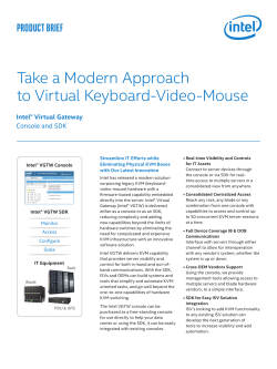 Take a Modern Approach to Virtual Keyboard Video Mouse