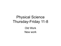 Physical Science Thursday 11-8 - elyceum-beta