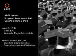 Graduate Attributes and Professional Competencies