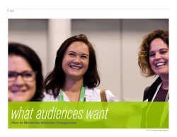 How to Maximize Attendee Engagement