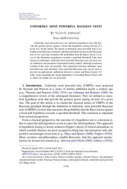 Uniformly most powerful Bayesian tests