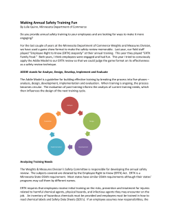 Making Annual Safety Training Fun