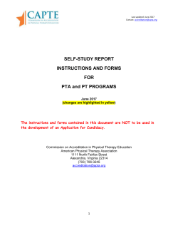 SSR Instructions and Forms ()