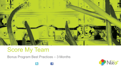 Score My Team Bonus Program