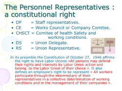 Les Repr&eacute;sentants du Personnel - CFDT Amadeus