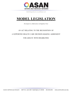 Model Supported Health Care Decision