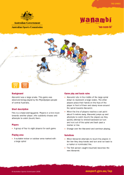 Wanambi - Australian Sports Commission
