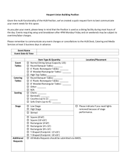 Haupert Union Building Pavilion Given the multi