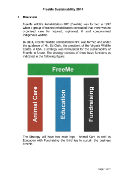 FreeMe Sustainability 2014
