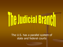 Federal Court Jurisdiction