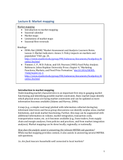 Limitations of market mapping