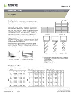 Louvers - Marshfield doors