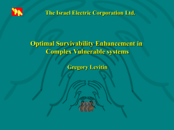 a Protection survivability importance and relevancy in multi