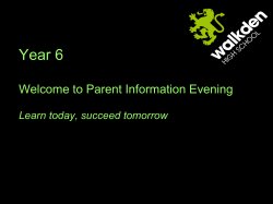 (Assistant Headteacher) Our zones and lessons Mr A Taylor (Deputy
