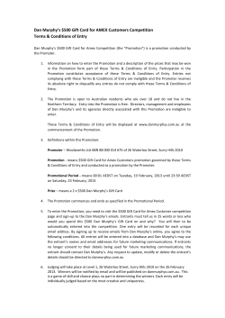 Dan Murphy`s $500 Gift Card for AMEX Customers Competition