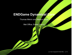 ENDGame Dynamical Core