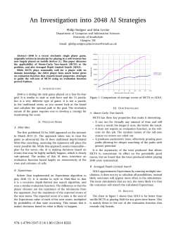 An Investigation into 2048 AI Strategies