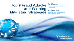 Top 9 Fraud Attacks and Winning Mitigating Strategies