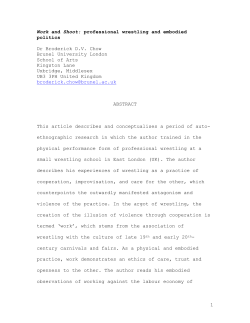 Fulltext - Brunel University Research Archive