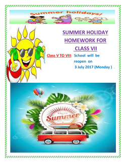 7th Class Homework